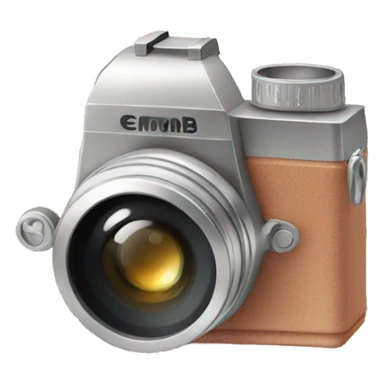 sparkling photo camera sticker