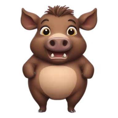 big belly boar sticker