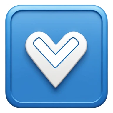 I want a blue background and a white checkmark inside it emoji which I will call the "Fake Roblox Verified Badge Emoji" and the blue background should be square and it should be the "🟦" emoji being the background sticker