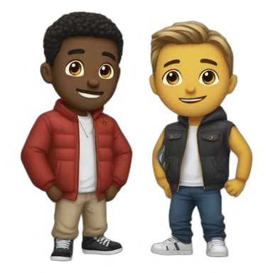 Bigflo et oli sticker