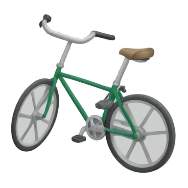 Vélo sans roue sticker