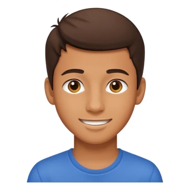 a 24 year old boy a little smile sticker