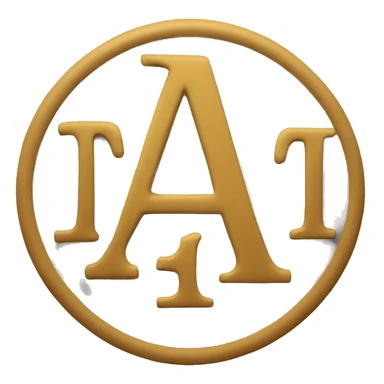 Greek letters in Capital sticker