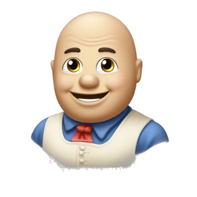 Humpty dumpty sticker