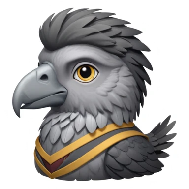 buckbeak and harry potter sticker