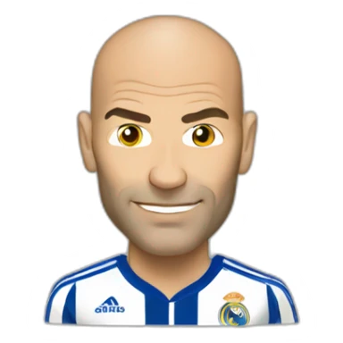 Zinedine Zidane  sticker