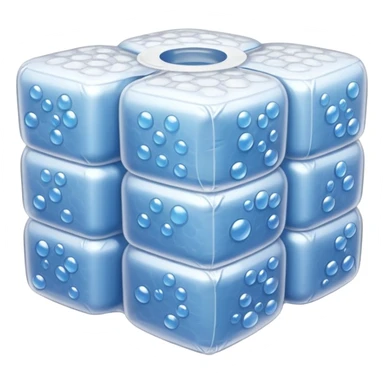 Bubble wrap polythene sticker