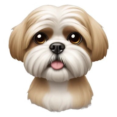 All Tan shih tzu  sticker