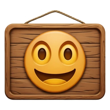 I love you wooden sign  sticker