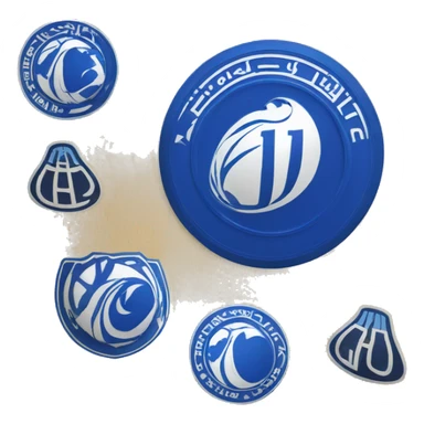 The logo of Al-Hilal Club sticker