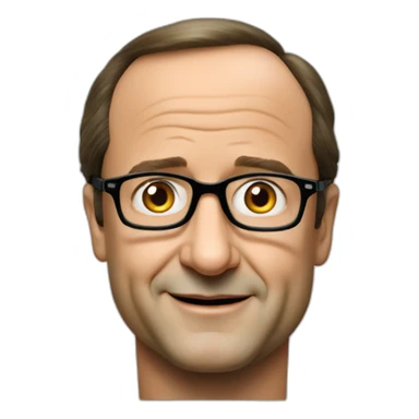 François Hollande sticker