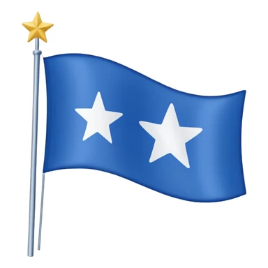 Celui en bas a droite l’étoile decale la a gauche en drapeau  sticker