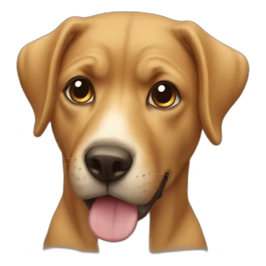 Chat sur un chien sticker