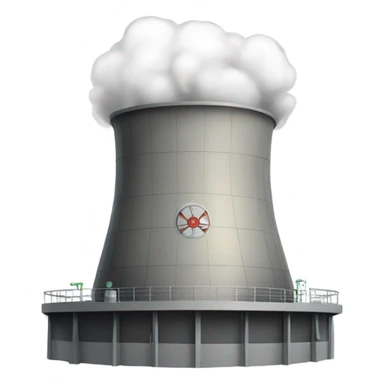 Nuclear reactor sticker