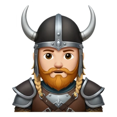 viking black horn helmet sticker