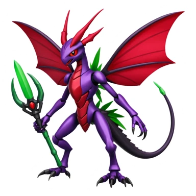 Scizor-Scyther-Flygon-Darkrai-Fusion sticker