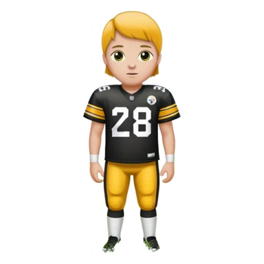 Steelers football Ireland sticker