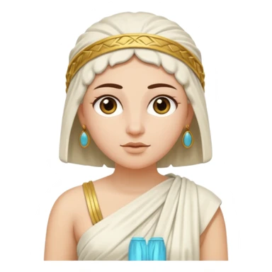 woman white ancient greek people sticker