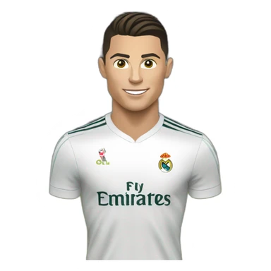 cristiano ronaldo scoring a go9al sticker