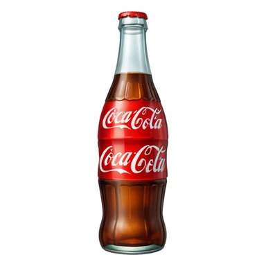 Coca Cola bottle sticker