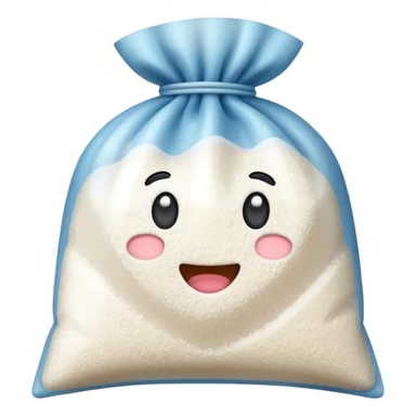 bag of sugar sticker