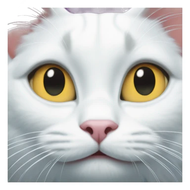 white cat alice in wonderland  sticker