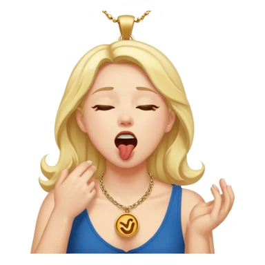 yawning zodiac virgo sticker