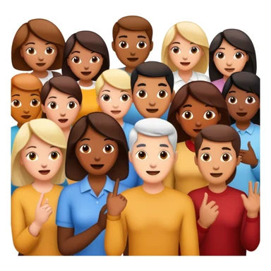 group discussion sticker