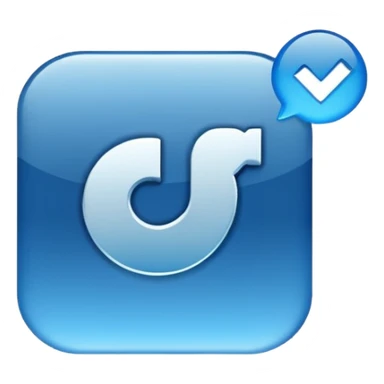 Instagram Blue Tik sticker