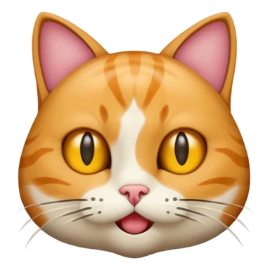 a cat that says huh sticker