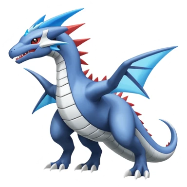 Latios-Latias-Salamence-Salandit-Zekrom-Dialga-Amaura-Reshiram-Palkia-fusion-Fakémon-Pokémon-creature (Full body) sticker