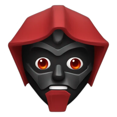 red dart vador sticker