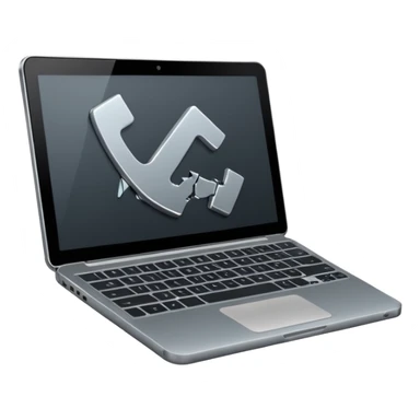 Throw laptop out of building sticker