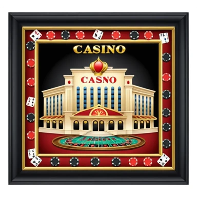 casino sticker