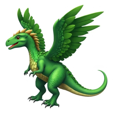 flying dinosaur sticker