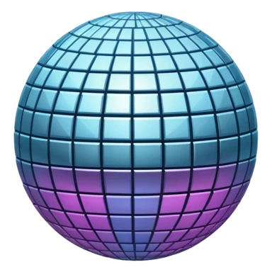 Bola de disco  sticker