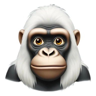 gorila albino sticker
