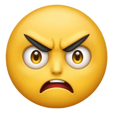 glare emoji, like not 😒 but like an actual glare  sticker