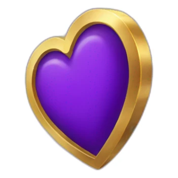 thanos heart sign sticker