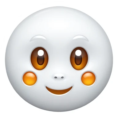 White realistic rattle toy for a baby sticker