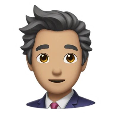 ace attorney sticker