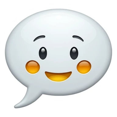 gloss Speech balloon sticker