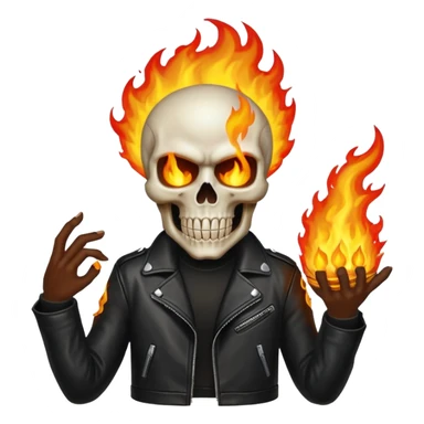 Make ghost rider sticker