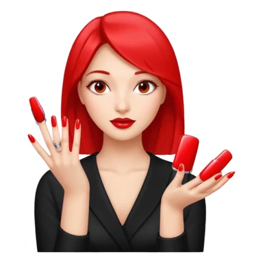 Slay girl emoji💅💅 sticker