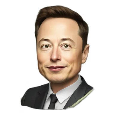 Elon musk Wich money sticker