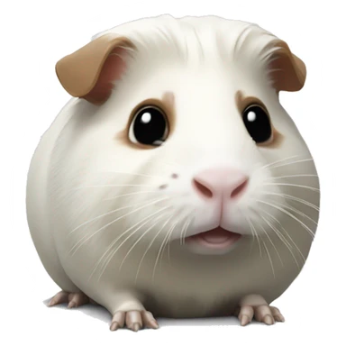 The skeleton of a guinea pig sticker