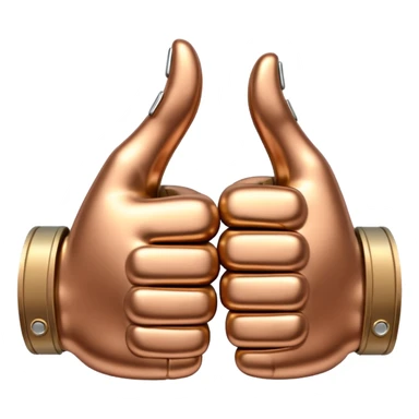 👍 and 👎 combined together sticker