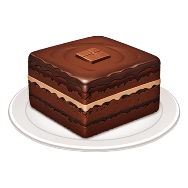 big Chocolate Brownie cake sticker