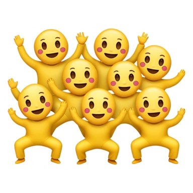 Emoji twerking sticker