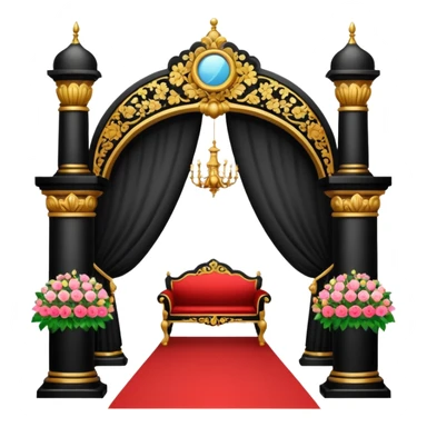 Wedding hall sticker